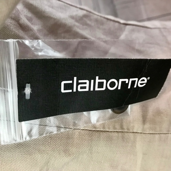 NEW Claiborne Mens Linen Blend Blazer Size 46 - Picture 6 of 8